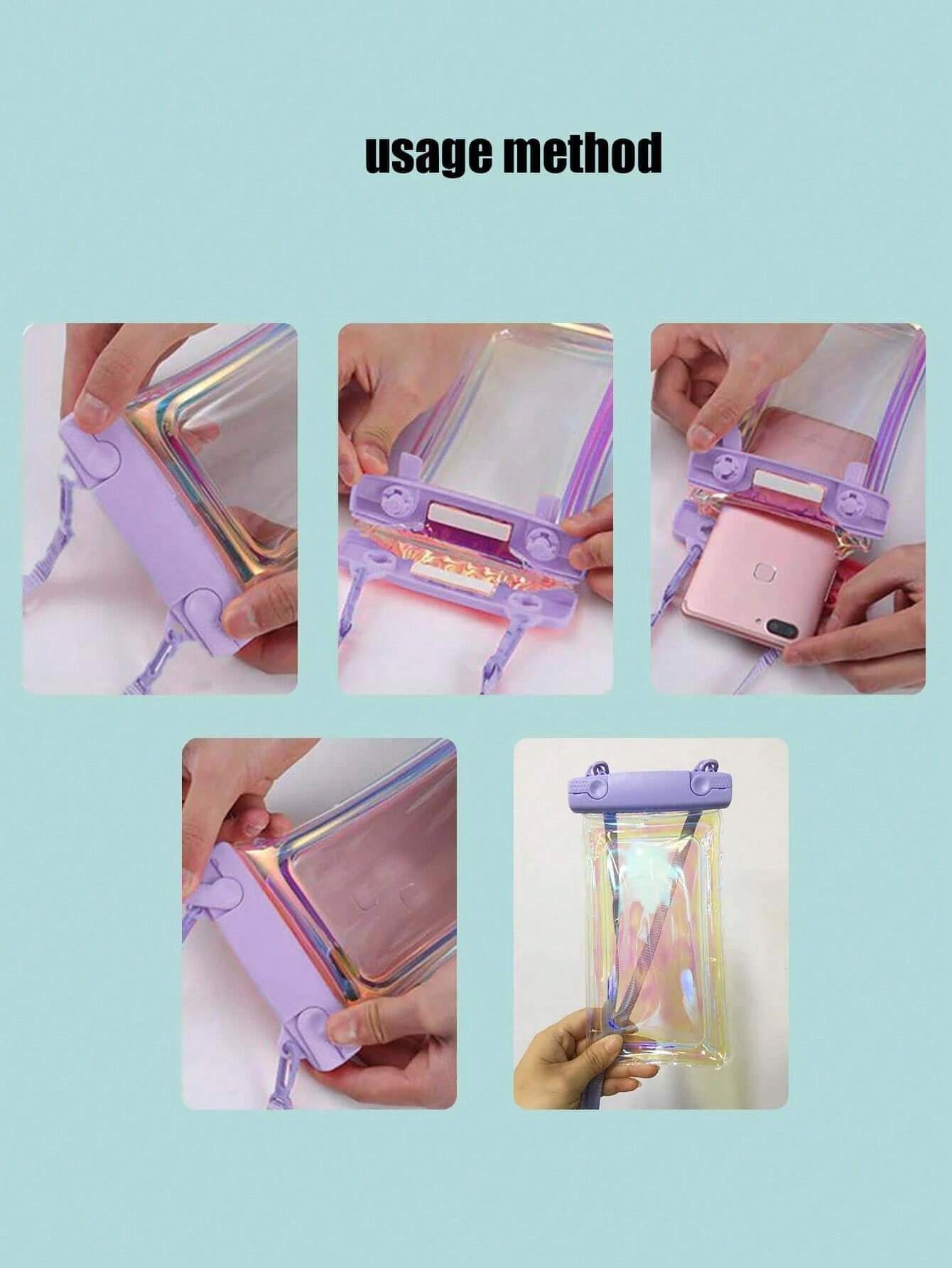 10701 2t-338 Bolsa Inflable Flotante Impermeable para teléfono