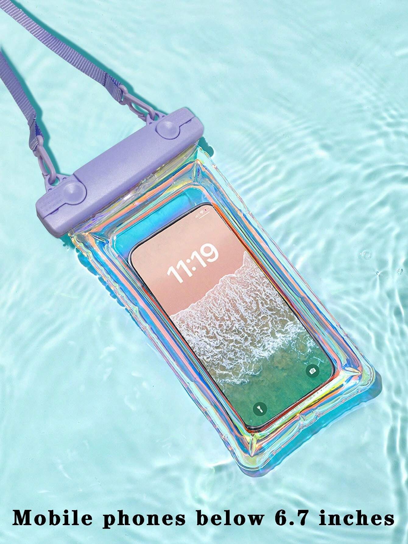 10701 2t-338 Bolsa Inflable Flotante Impermeable para teléfono