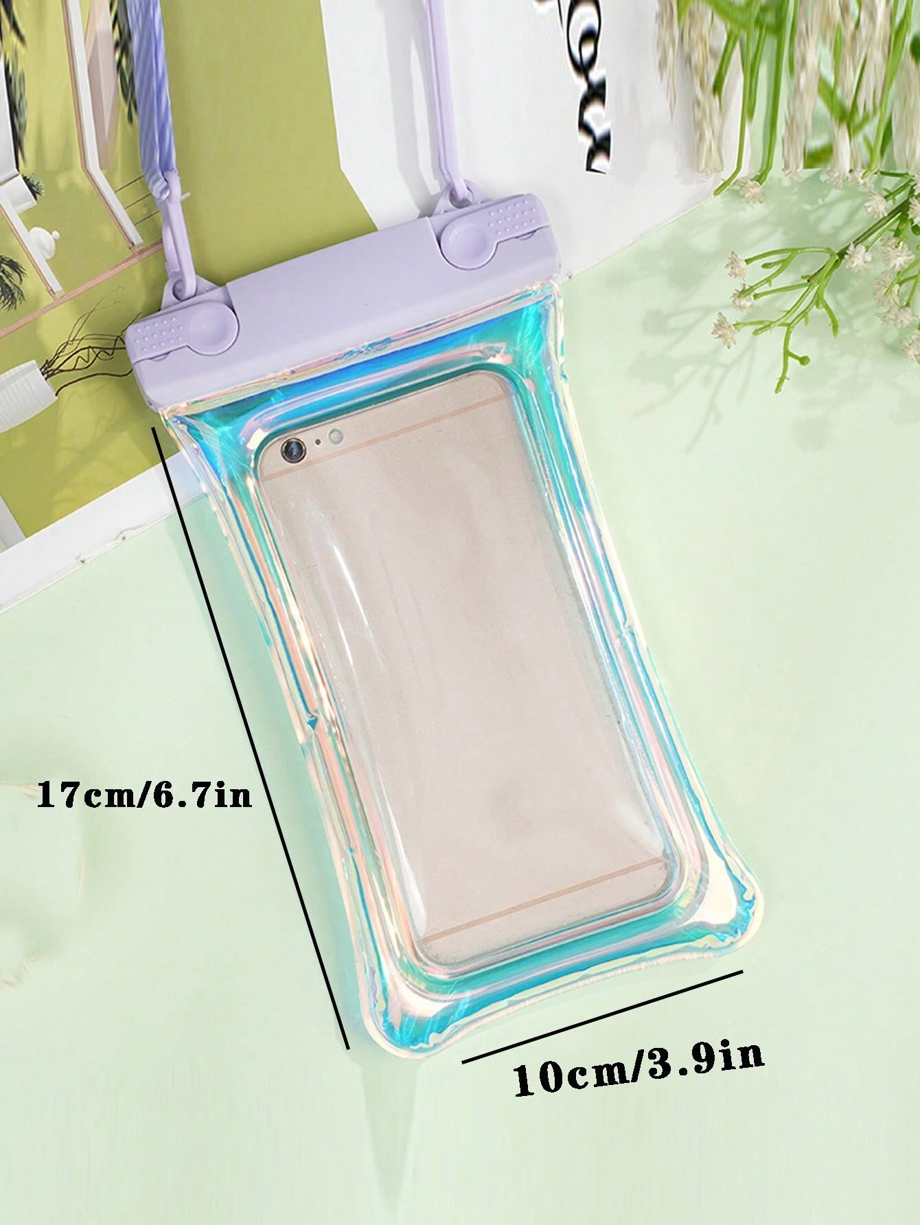 10701 2t-338 Bolsa Inflable Flotante Impermeable para teléfono