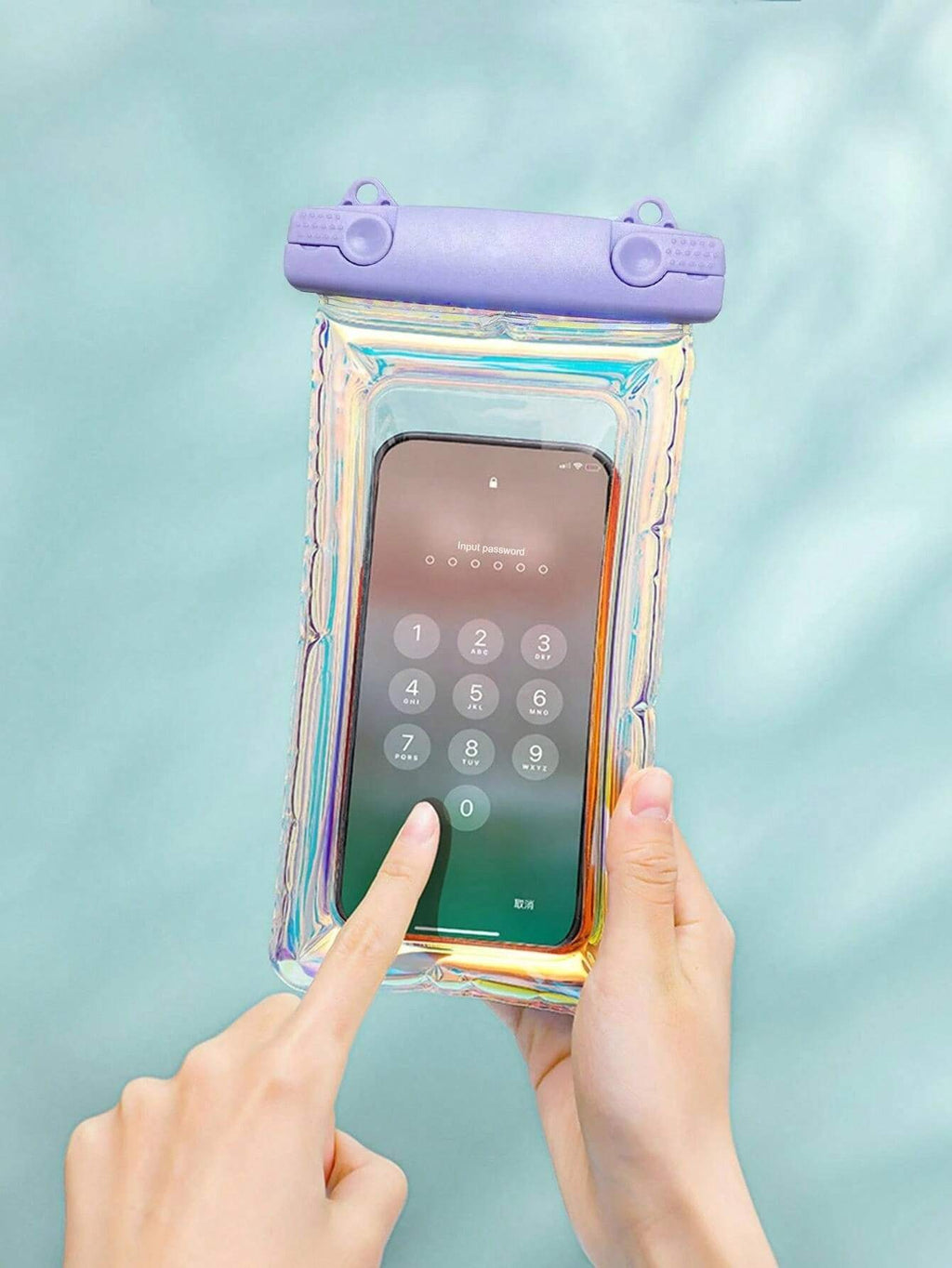 10701 2t-338 Bolsa Inflable Flotante Impermeable para teléfono