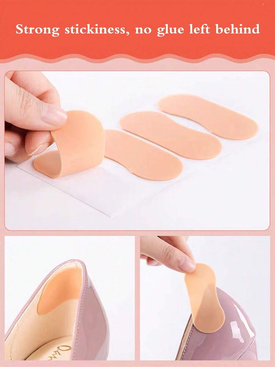 13988 1b-029 35 Piezas/set Almohadillas Antideslizantes Para Talón Y Pegatinas Para Los Dedos De Los Pies Para Tacones Altos