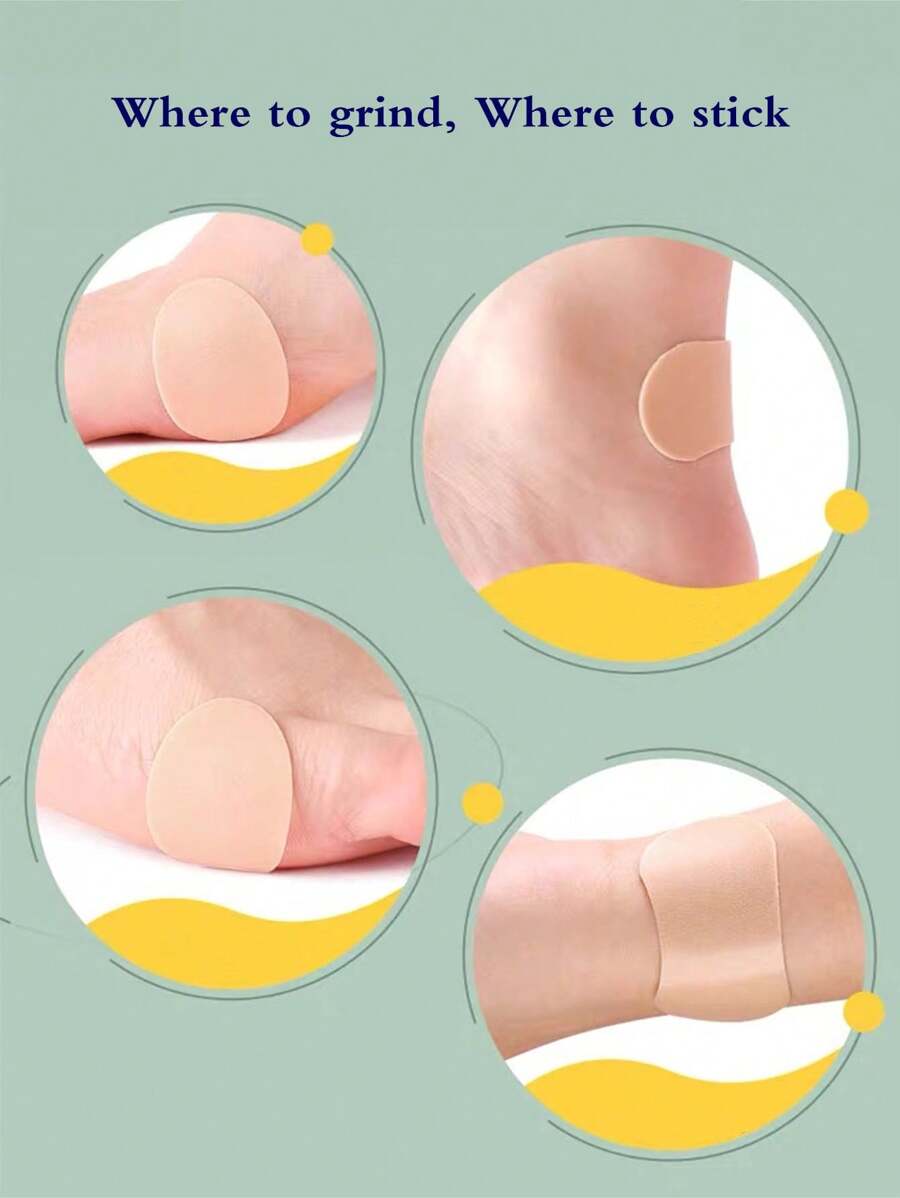 13988 1b-029 35 Piezas/set Almohadillas Antideslizantes Para Talón Y Pegatinas Para Los Dedos De Los Pies Para Tacones Altos