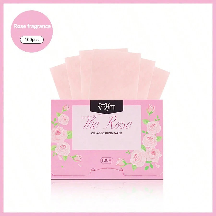 10858 2b-009 Cien Hojas Papel Absorción De Piel Grasosa