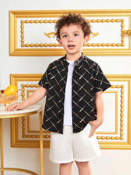 13835 1a-073 Camisa Elegante Niño 1 Pza