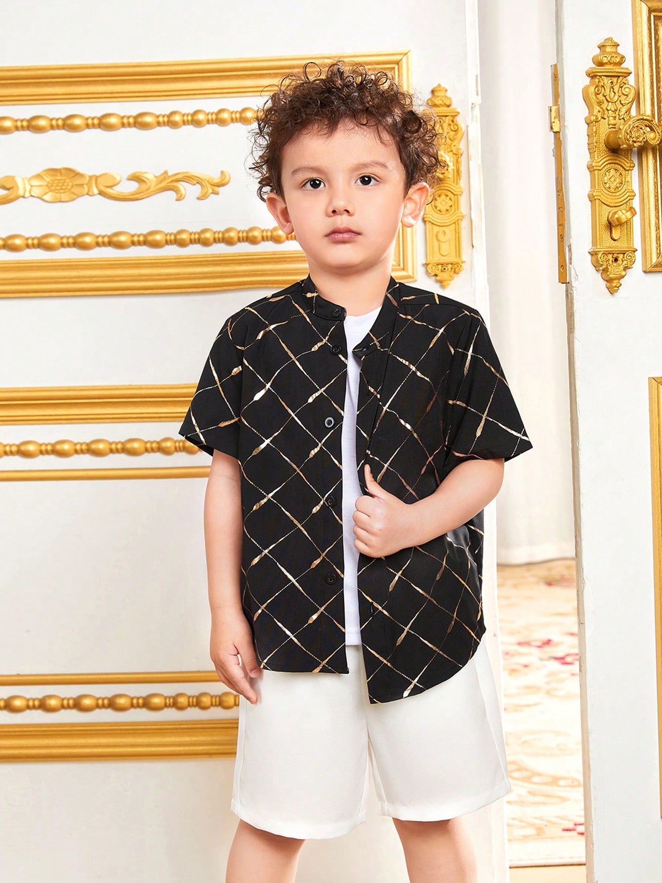 13835 1a-073 Camisa Elegante Niño 1 Pza