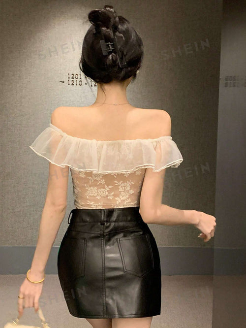 12922 1t-007 Top Transparente De Malla 1 Pza