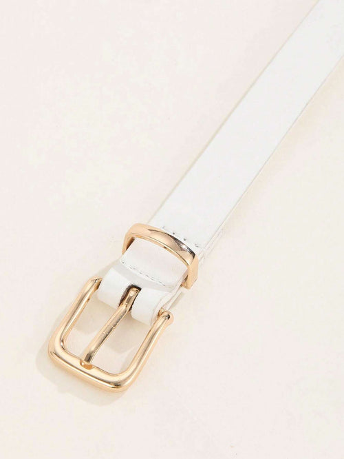12260 1b-02-12 Correa Blanca Para Mujer 1 Pza