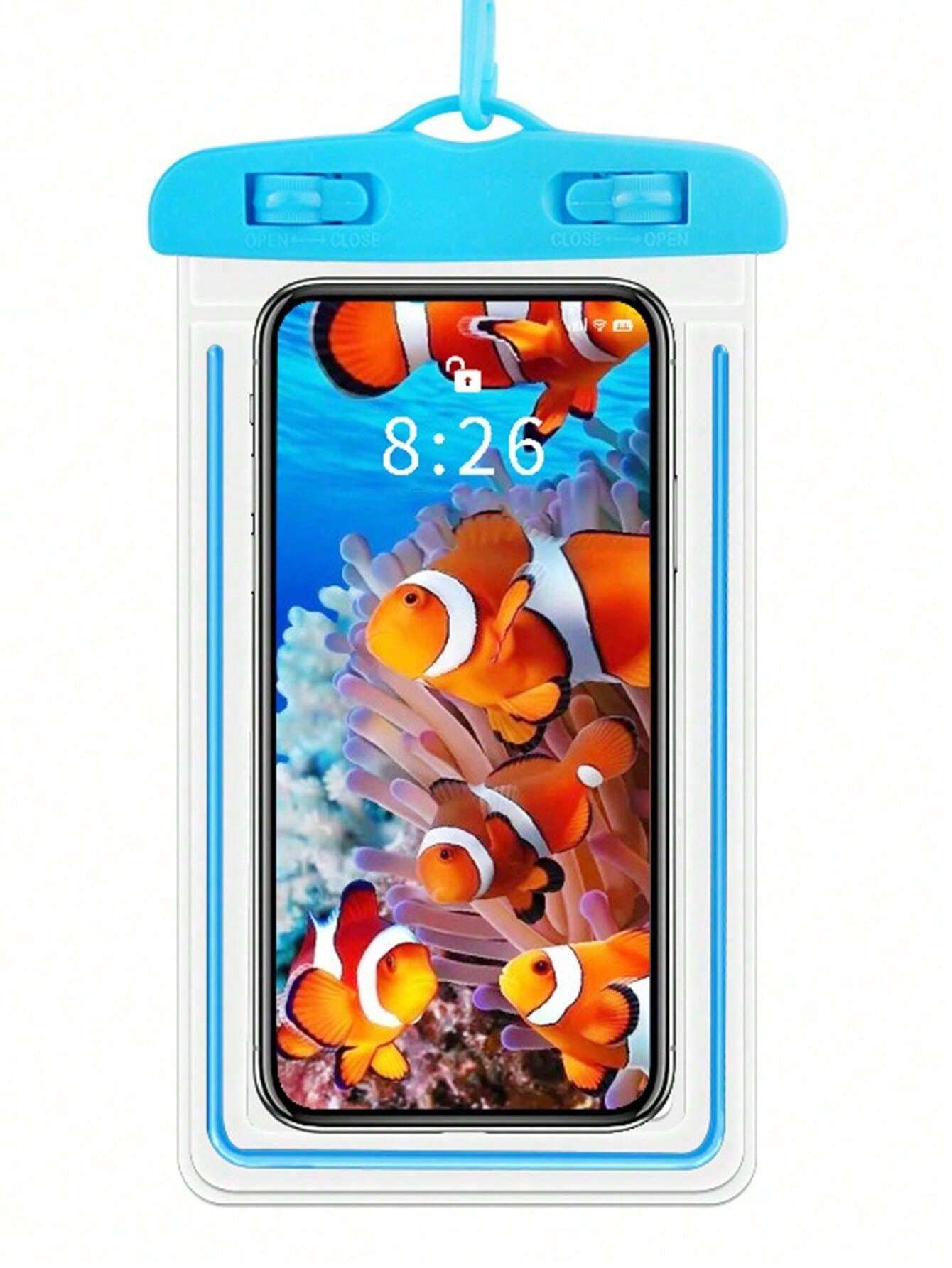 10118 2t-338 Una Pieza Bolsa Transparente Impermeable Para Teléfono Móvil