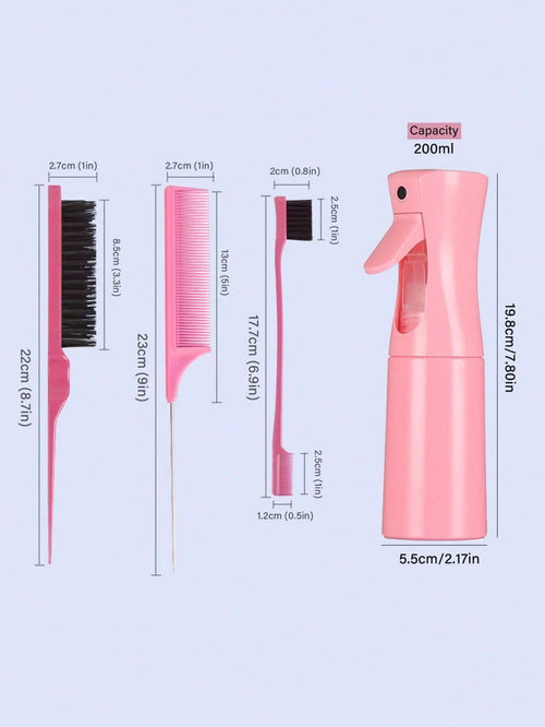 12876 1c-01-05 Conjunto De Cepillos Para Cabello