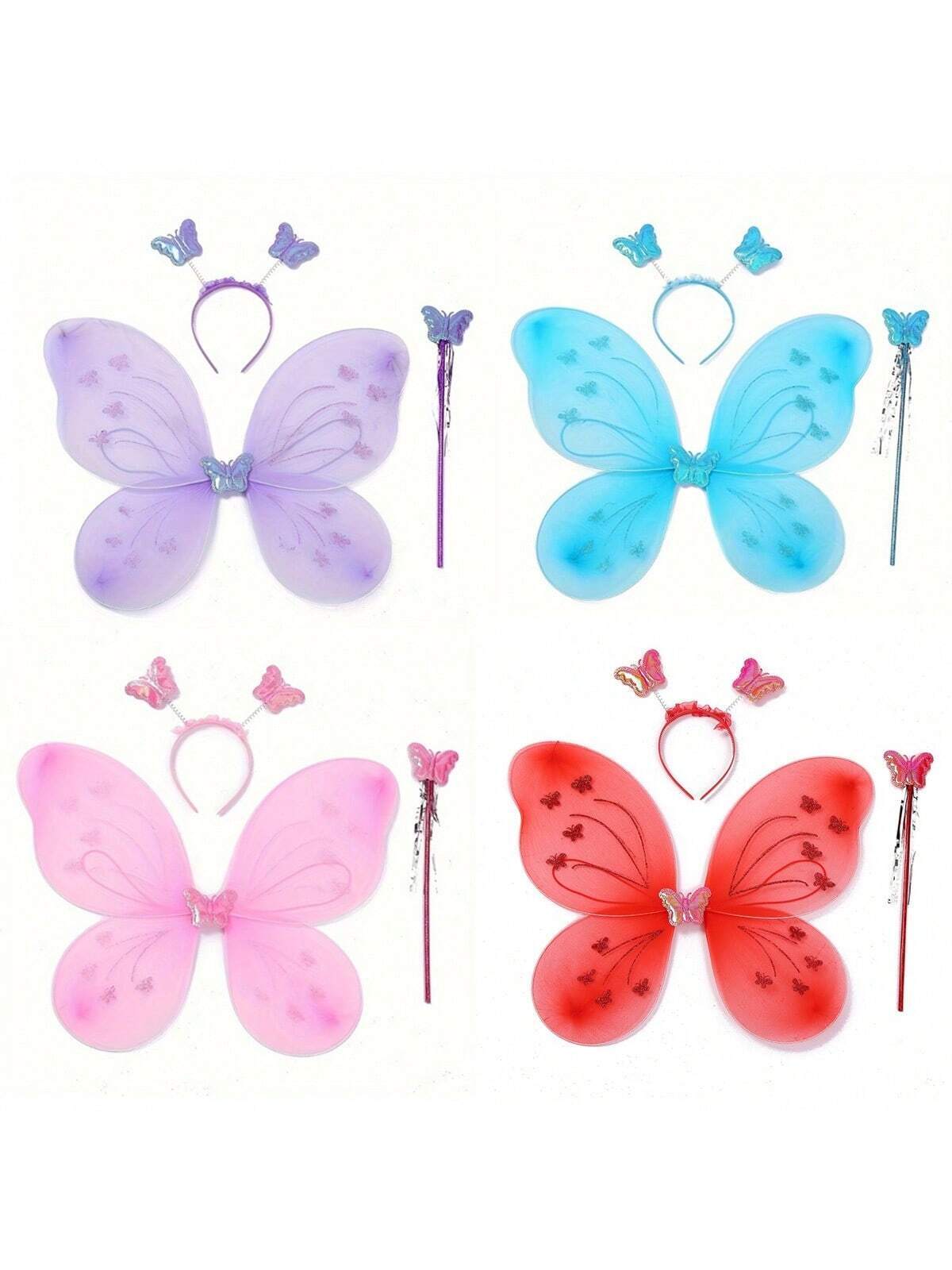 16001 1c-029 Conjunto mariposa 3 Pzas