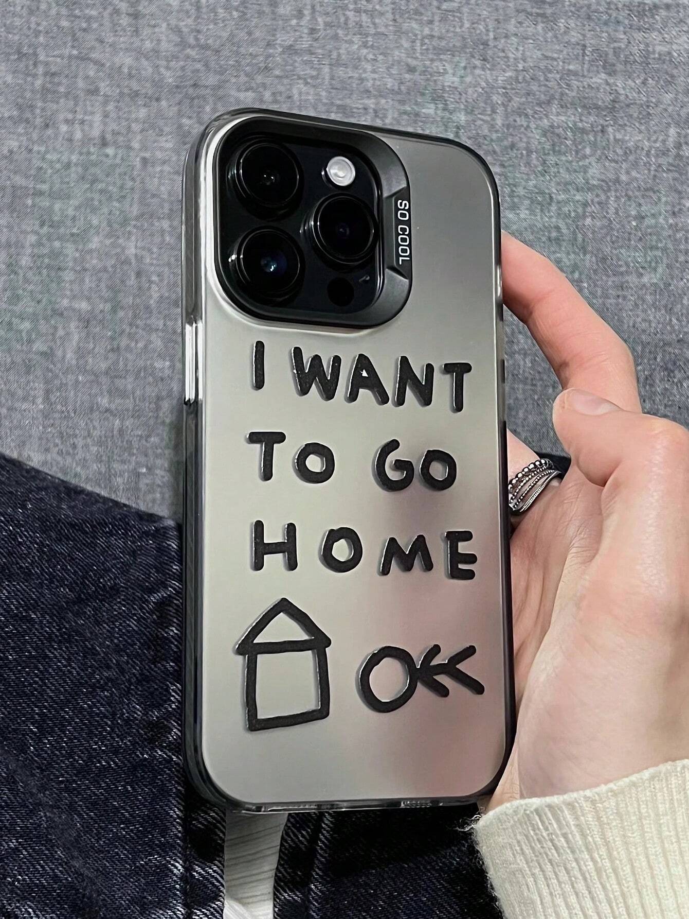 17447 2t-014 Fundda telefono diseño letras 1 Pza