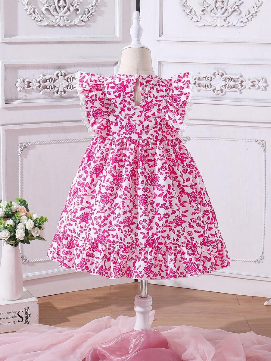 12315 1a-058 Vestido Floral Niñas 1 Pza