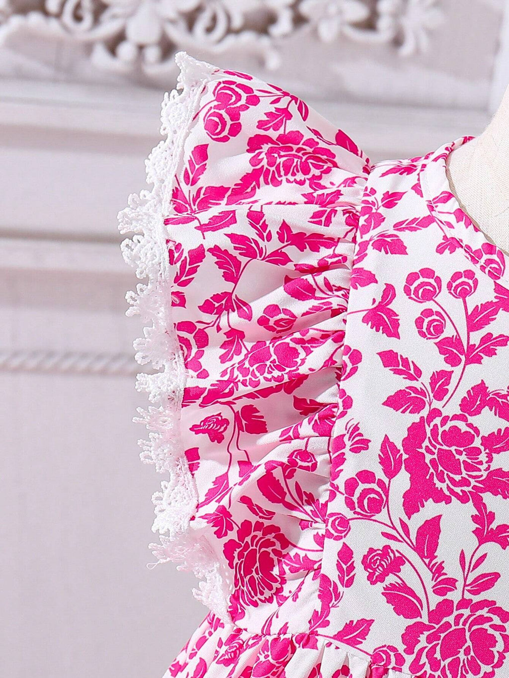 12315 1a-058 Vestido Floral Niñas 1 Pza