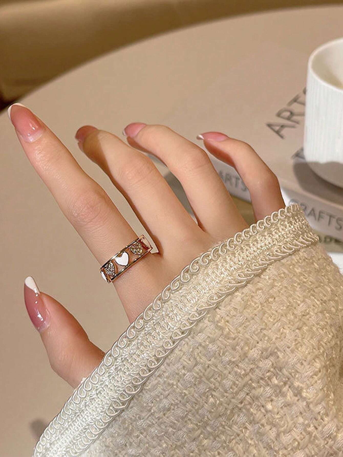 10579 1b-031 Anillo Abierto Ajustable