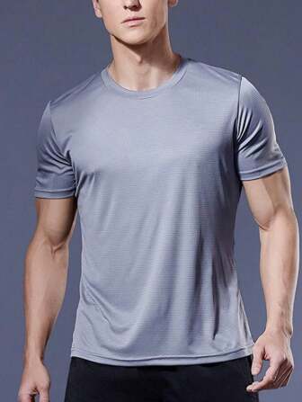 19114 1t-006 Camiseta deportiva de estilo novio para hombre