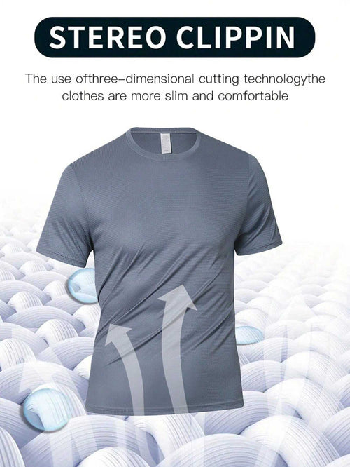 19114 1t-006 Camiseta deportiva de estilo novio para hombre