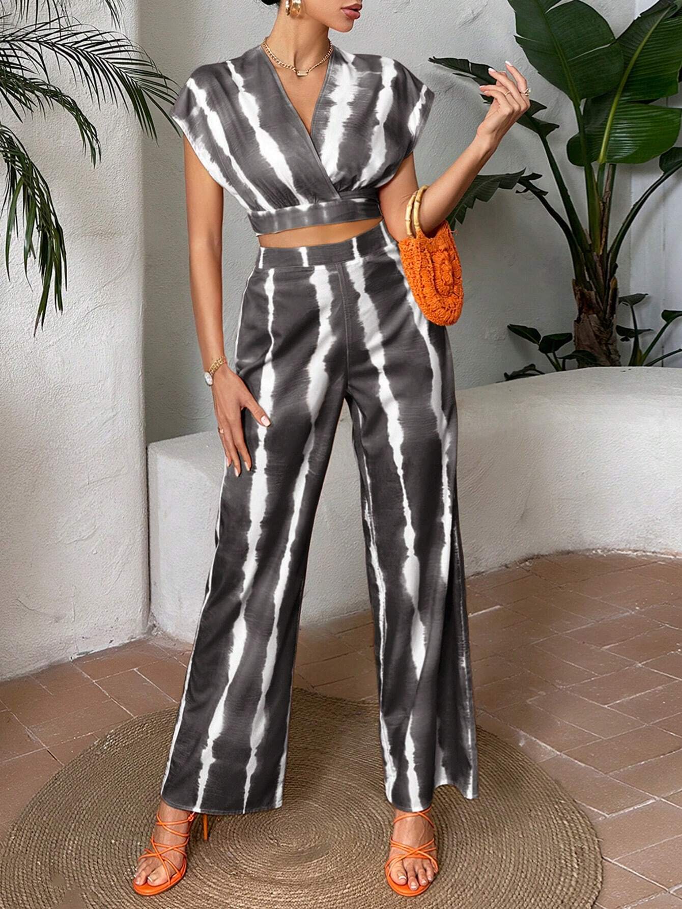 13931 1a-078 Top & Pantalones 2 Pzas
