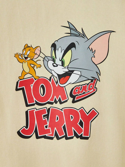 14157 1a-080 Camiseta Con Estampado TOM & JERRY 1 Pza