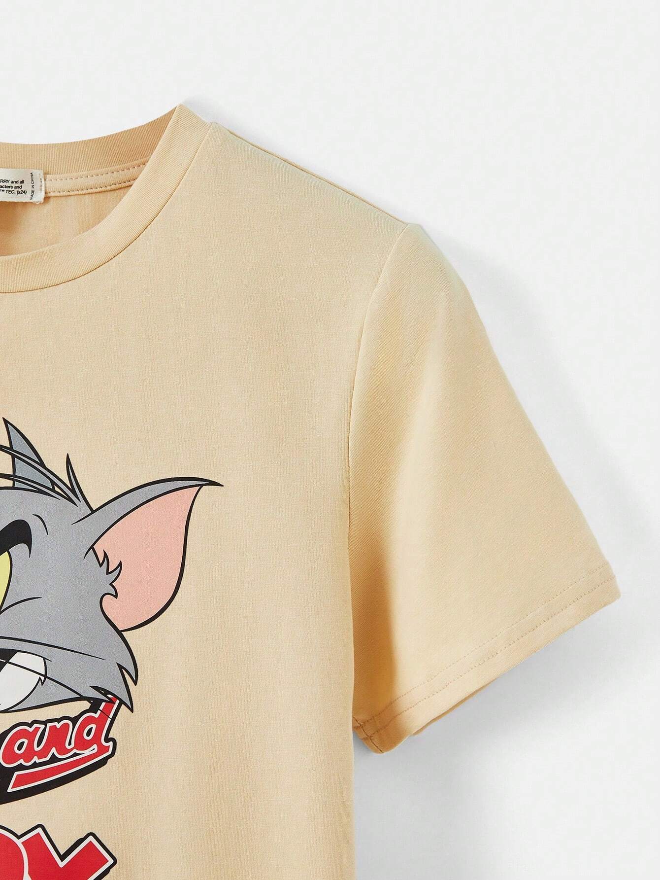 14157 1t-396 Camiseta Con Estampado TOM & JERRY 1 Pza