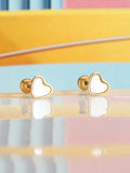 14339 1b-05-06 Aretes Corazón 1 Pza