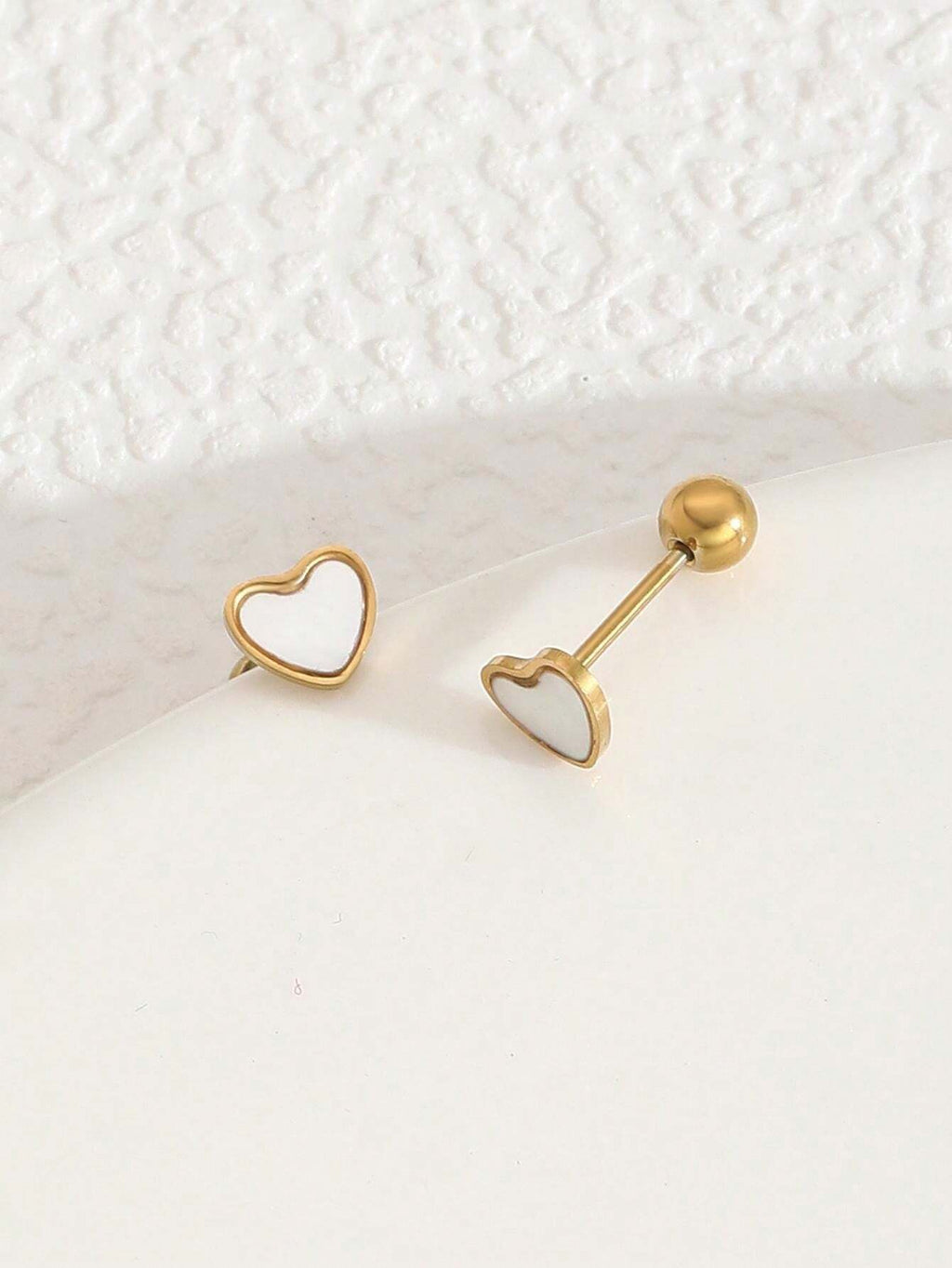 14339 1b-05-06 Aretes Corazón 1 Pza