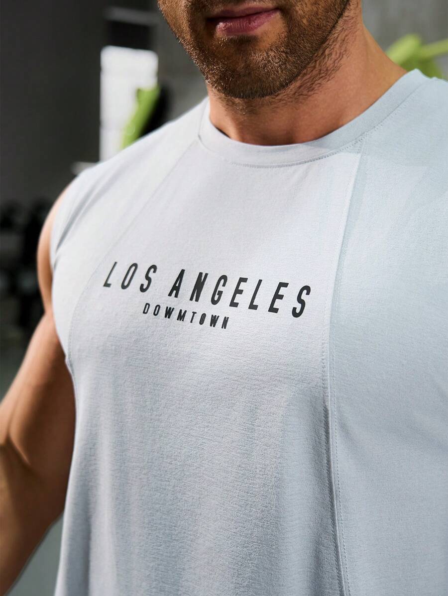 10848 1t-006 Polo Deportivo Casual Masculino Con Impresión De Letras