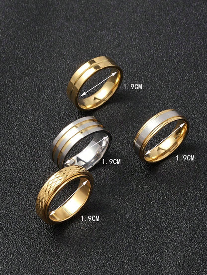 12057 1b-020 Set de anillos 4 Pzas