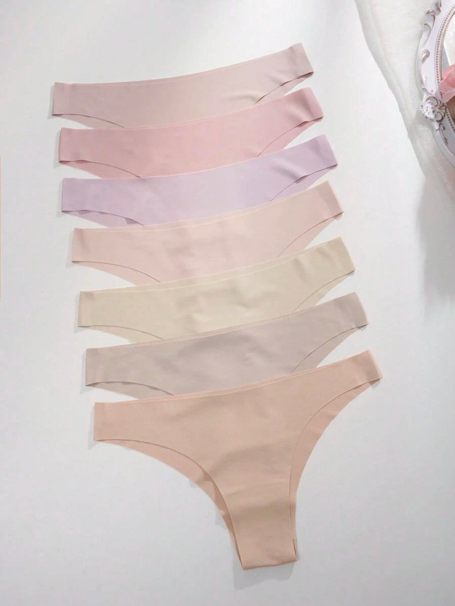 18899 1a-112 Calzones tipo bikini sin costuras 7 Pzas