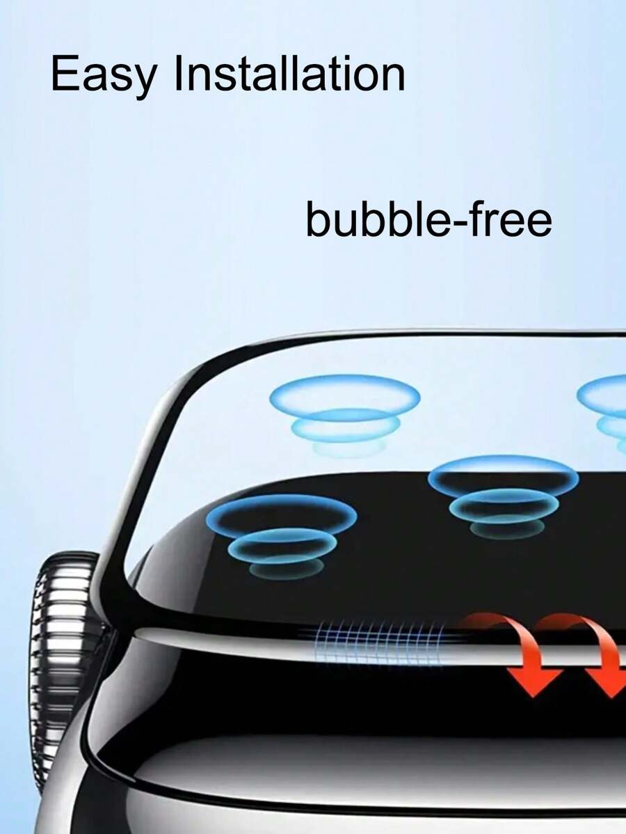 13973 2t-342 Conjunto de 2 protectores de pantalla de película cerámica compatibles con el Apple Watch