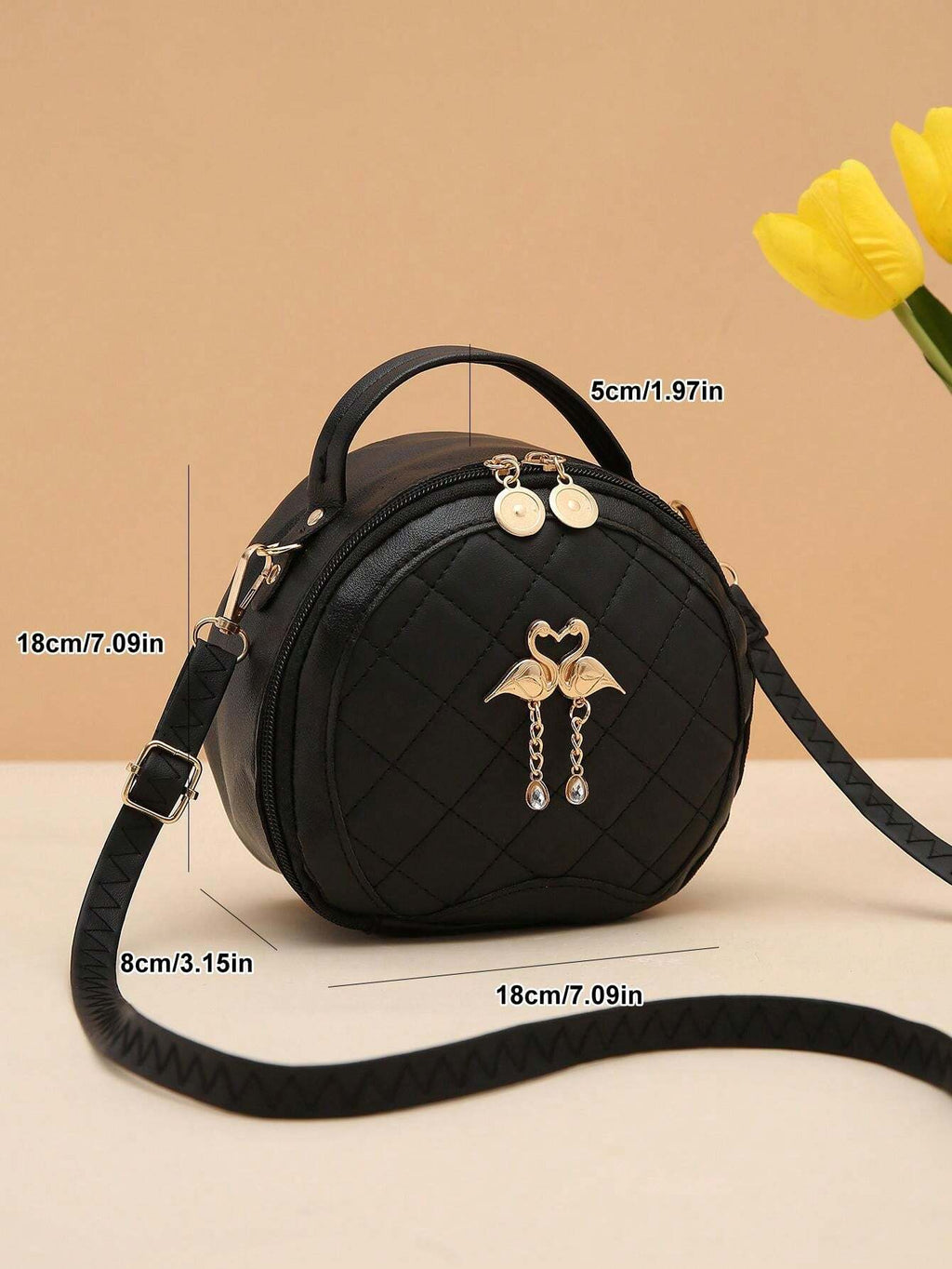 15646 1c-01-07 Bolso de hombro a cuadros 1 Pza