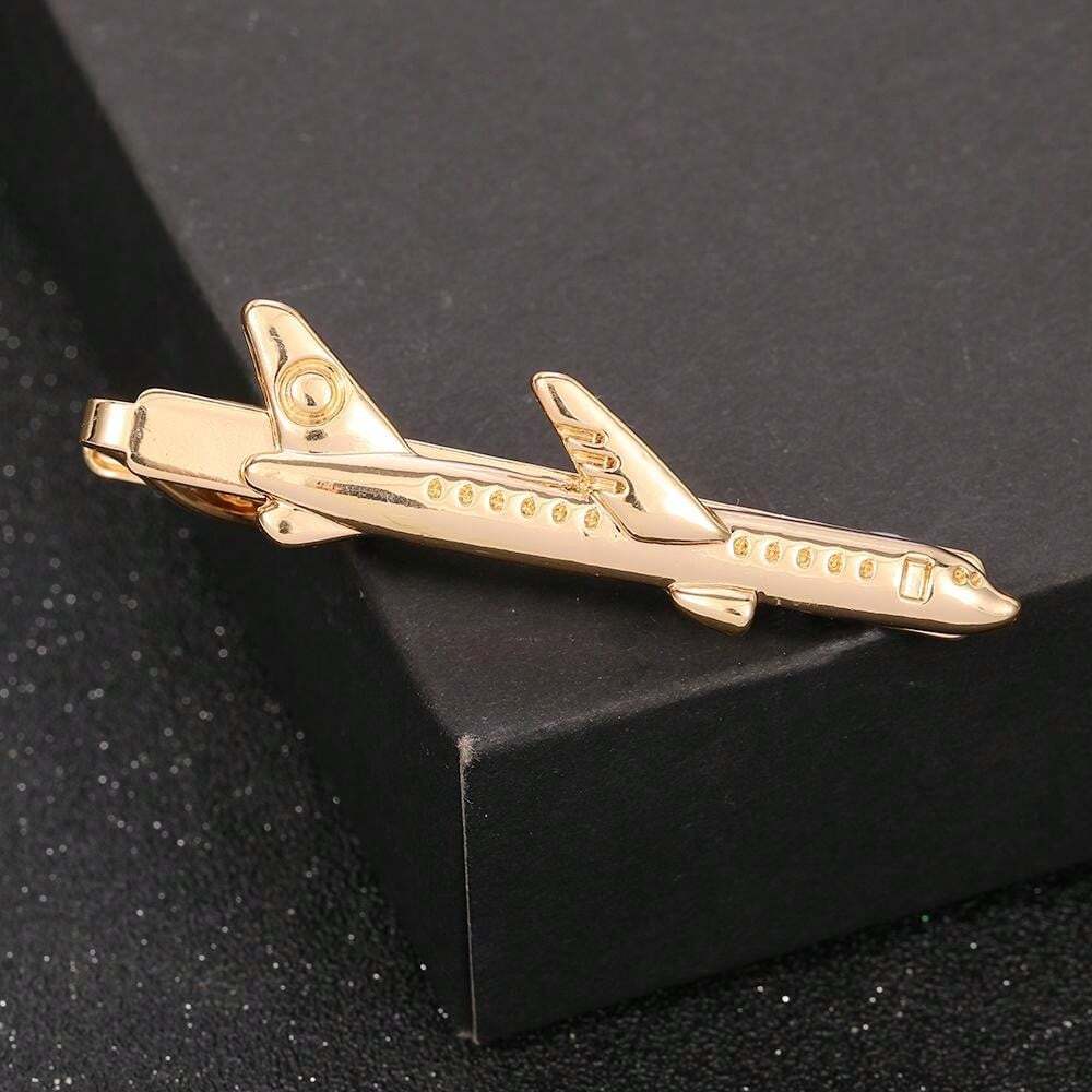 11099 1b-076 Abrazadera De Corbata De Avión  Para Hombres