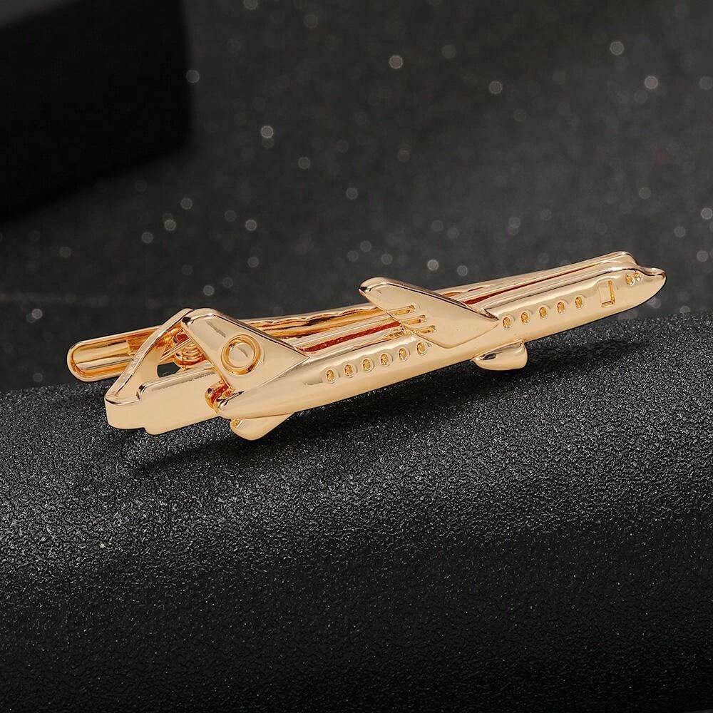 11099 1b-076 Abrazadera De Corbata De Avión  Para Hombres
