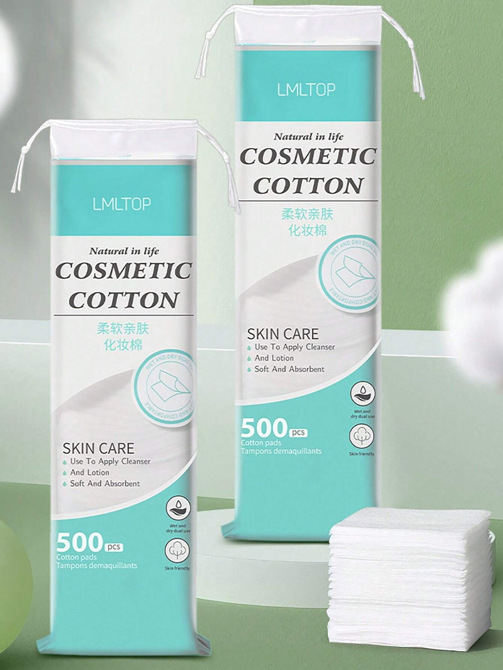 12478 1b-039 Almohadillas Faciales 500 uds