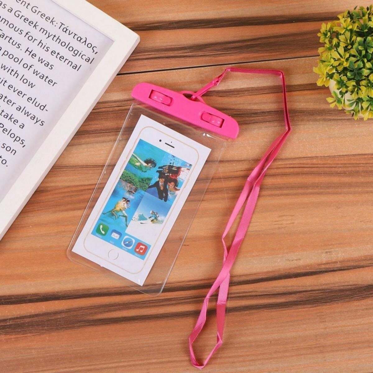 10113 2t-338 Una Pieza Bolsa De Teléfono Impermeable Luminosa