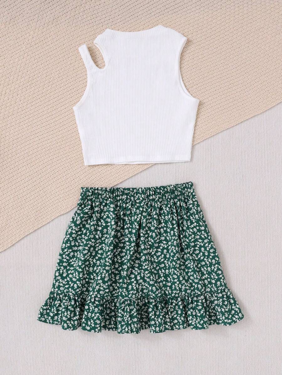 15841 1a-045 Conjunto casual de dos piezas