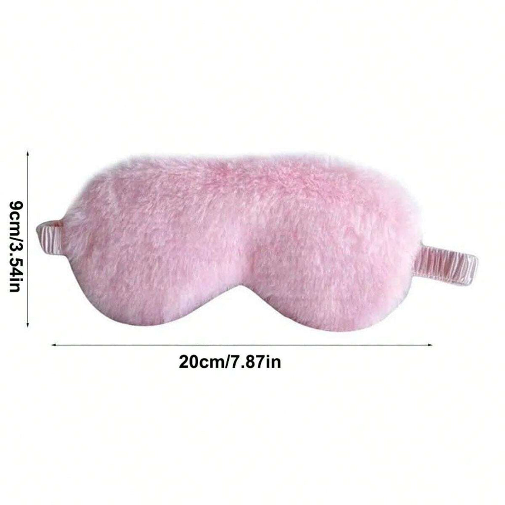 11702 A05-02 Máscara para dormir Venda para dormir Suave Antifaz para los ojos de felpa
