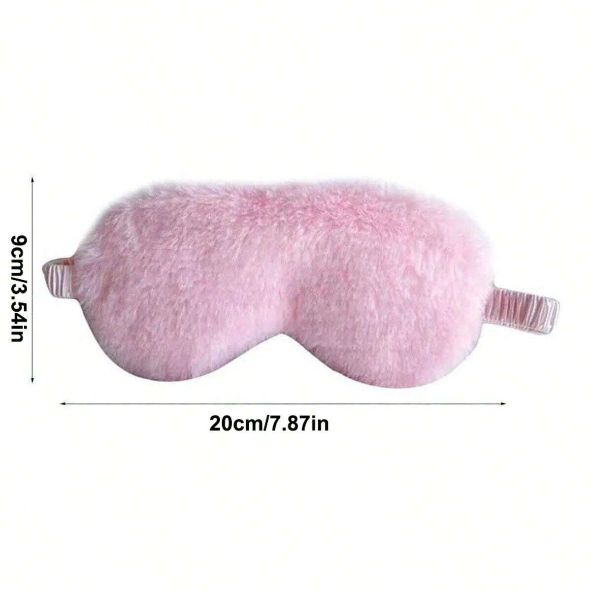11702 A05-02 Máscara para dormir Venda para dormir Suave Antifaz para los ojos de felpa