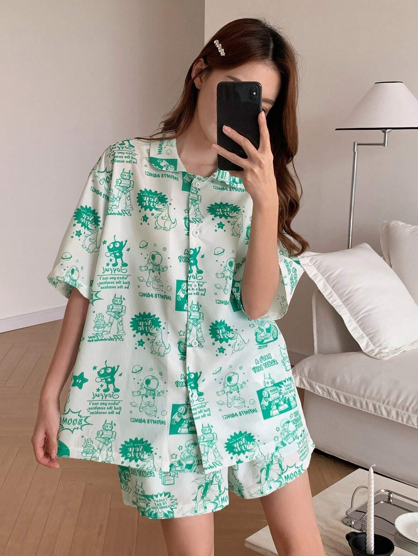 14516 1t-007 Conjunto De Pijama 2 Pzas
