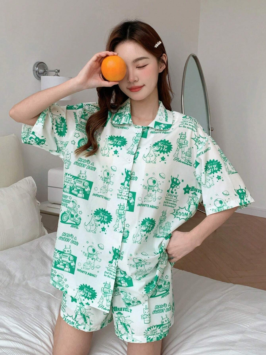 14516 1t-007 Conjunto De Pijama 2 Pzas
