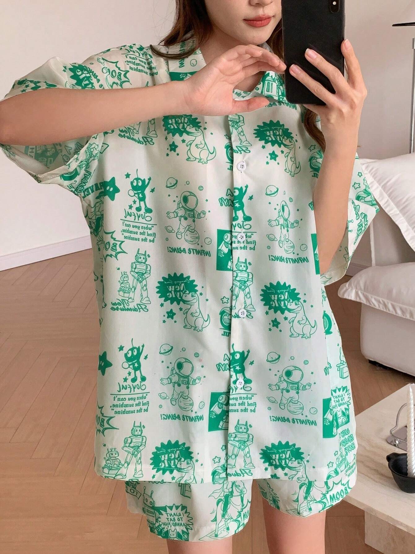 14516 1t-007 Conjunto De Pijama 2 Pzas