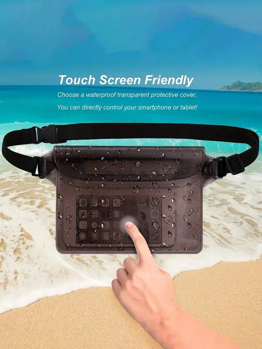 13201 2t-338 Bolso impermeable para la cintura de PVC 1 Pza
