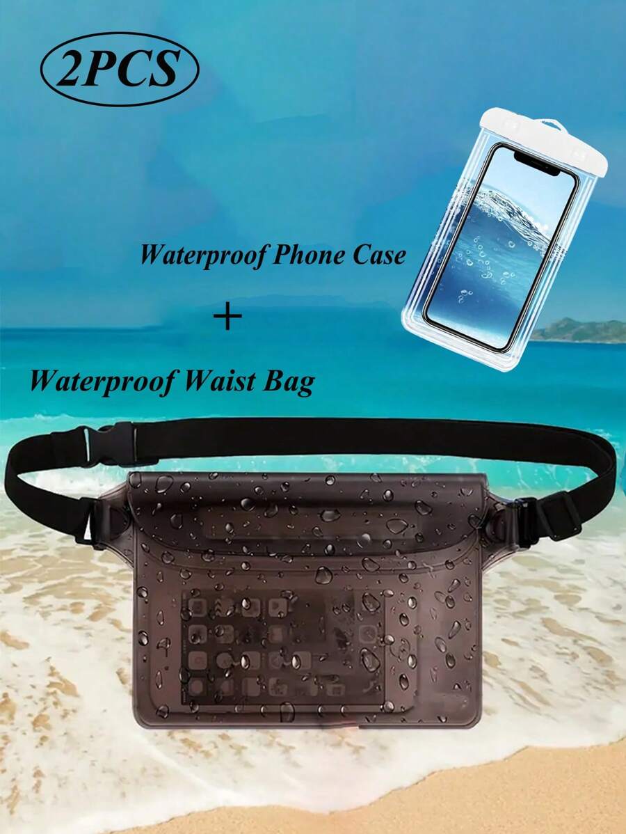 13201 2t-338 Bolso impermeable para la cintura de PVC 1 Pza