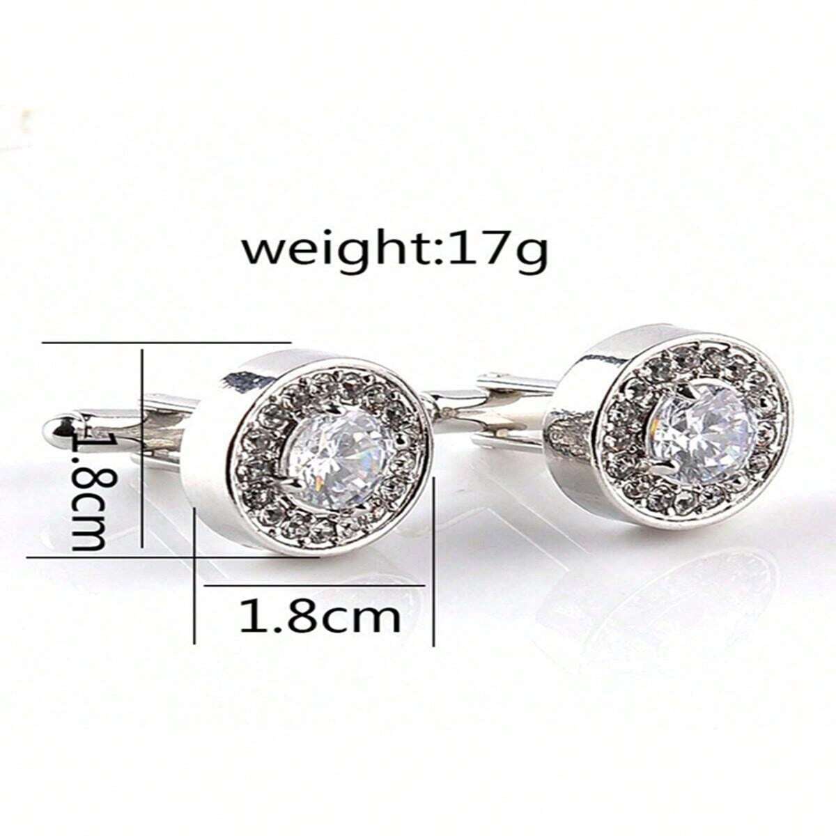 11100 1b-058 Gemelos Estilo Francés Con Múltiples Piedras Rhinestones Redondas Incluyendo Colores Morado