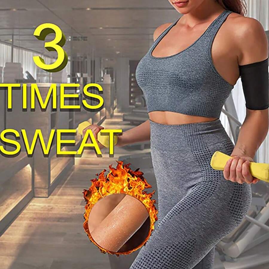 11616 1a-001 Un Par De Brazaletes Para Mangas Deportivas Que Provocan Sudor