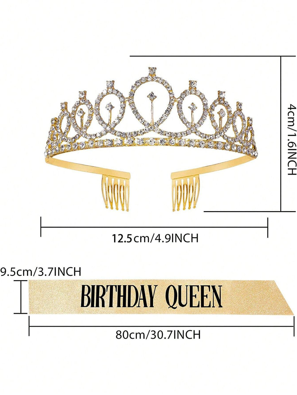 16024 1c-013 Solo la CORONA Cumpleaños