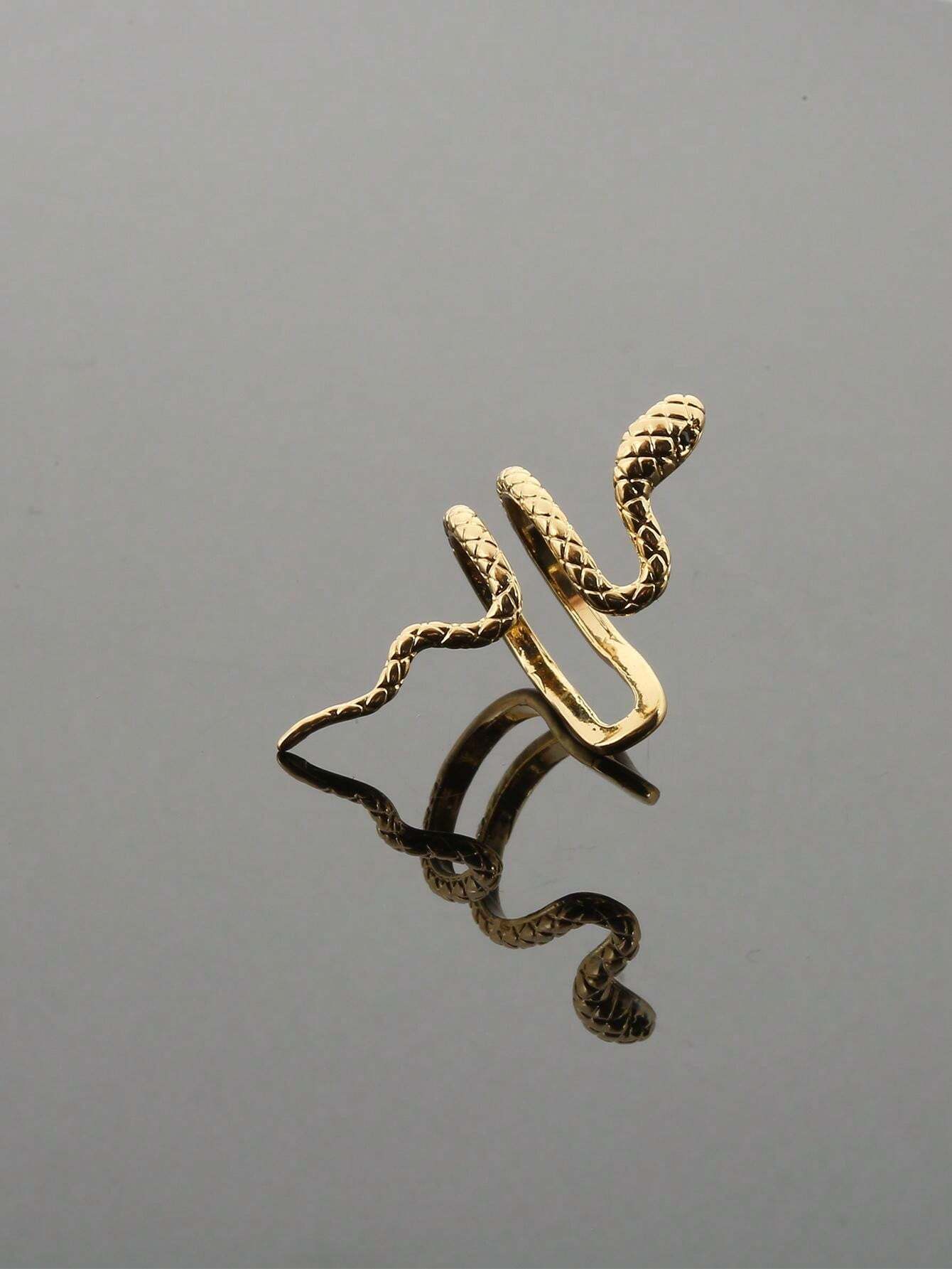 14305 1b-05-07 Ear Cuffs Diseño Serpiente 1 Pza