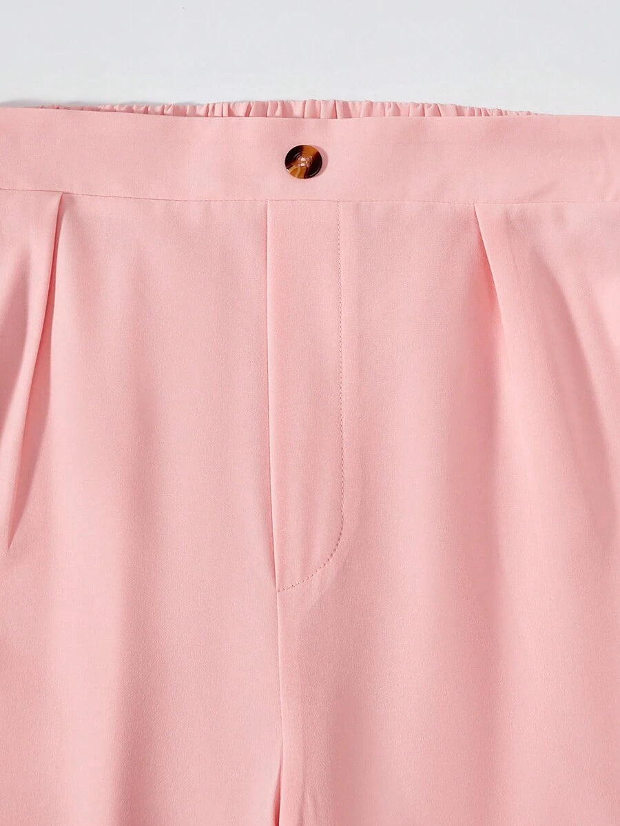 15847 1a-024 Top De Tirantes Asimétrico y pantalon