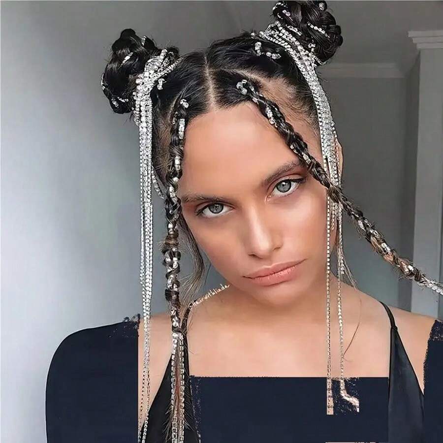 12424 1b-020 Cadena De Cabello 1 pza