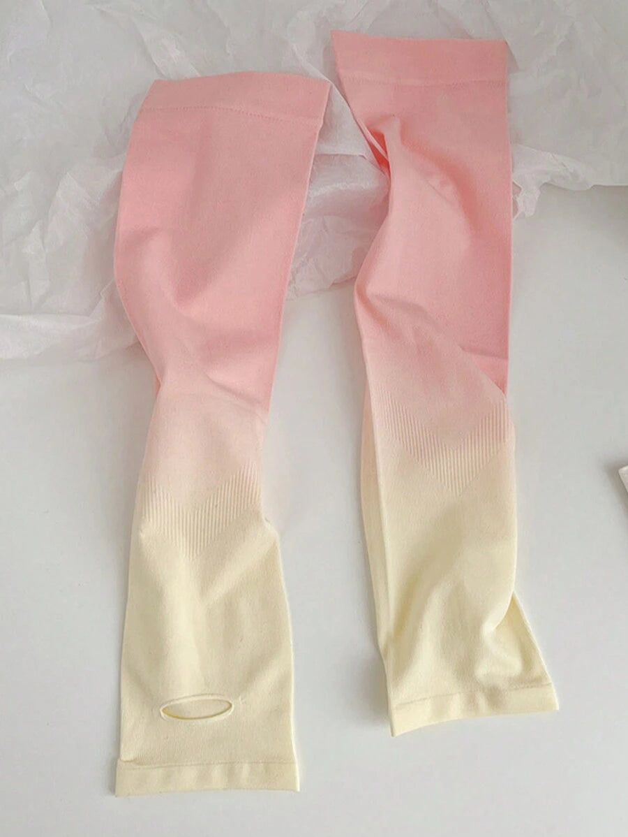 11617 1a-012  1 Par De Mangas Para Brazos De Seda De Hielo