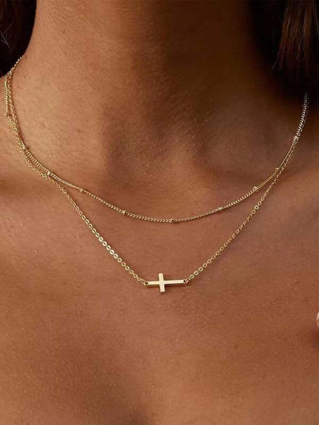 16397 1b-076 Collar De Doble Capa 1 Pza